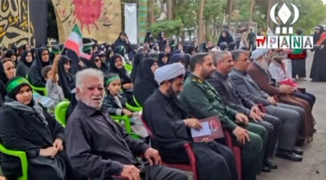 اجتماع بزرگ زینبیون در شهرستان آرادان
