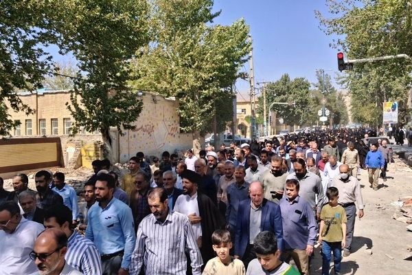 برگزاری راهپیمایی «جمعه خشم» در سلسله؛ اعلام انزجار مردم از جنایات رژیم صهیونیستی