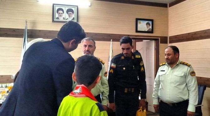 پلیس ناجی دانش‌آموز، امنیت را در کنار انسانیت معنا کرد