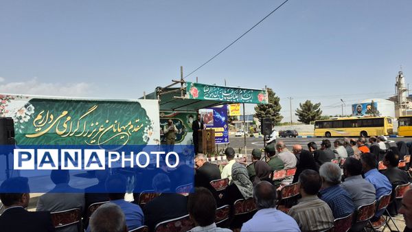 آیین رونمایی و افتتاح پروژه‌ها و ماشین‌آلات شهرداری تربت‌حیدریه