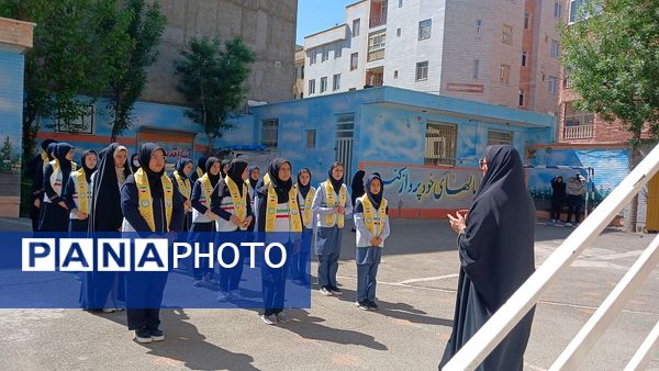 برگزاری دوازدهمین پیش اردوی ملی پیشتازان ناحیه یک کرج 