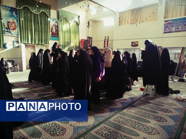 استقبال از شهید گمنام درنیشابور 