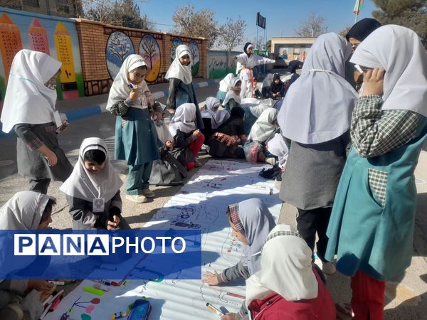 پویش کشوری پرسش مهر ریاست جمهوری، در دبستان حضرت آسیه