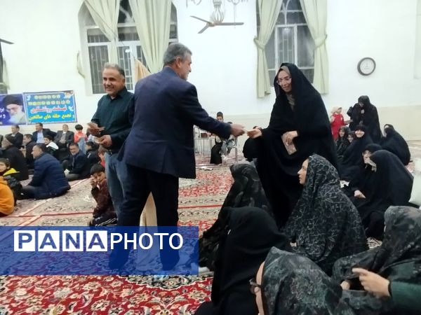 جشن روز مادر و ولادت حضرت زهرا س در مسجد جامع روستای مهدی آباد خلیل آباد 