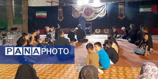 مراسم عزاداری دهه اول محرم در مسجد چهارده معصوم  نیشابور 