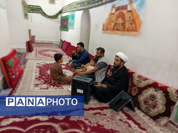 مراسم سوگواری شهادت حضرت زهرا (س) در خلیل آباد