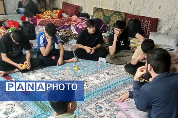 مراسم معنوی اعتکاف در مسجد اعظم حضرت ابوالفضل (ع) بهارستان دو