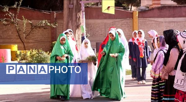 همایش وطن یار در دبستان فاطمیه گرگان