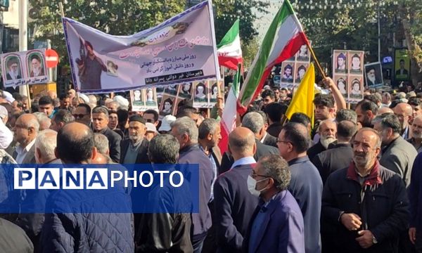 مراسم راهپیمایی ۱۳ آبان‌ ماه سال ۱۴۰۳ در شهرستان قائمشهر