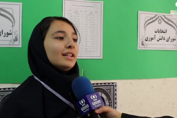 انتخابات شورای دانش آموزی در دبیرستان نور اردبیل