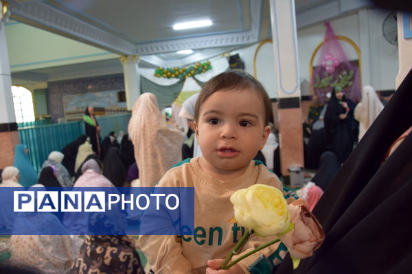 حضور دانش‌آموزان ناحیه یک کرج در نخستین روز اعتکاف دانش‌آموزی