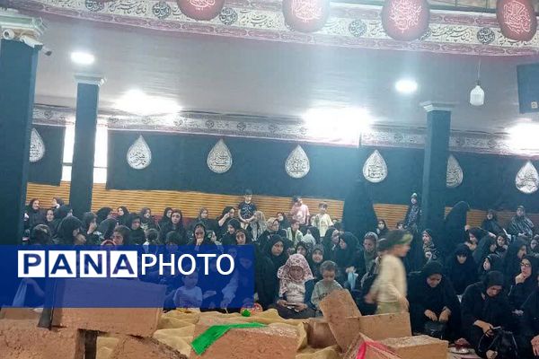 برگزاری مراسم شهادت دردانه حضرت اباعبدالله الحسین در شهرستان فیروزکوه