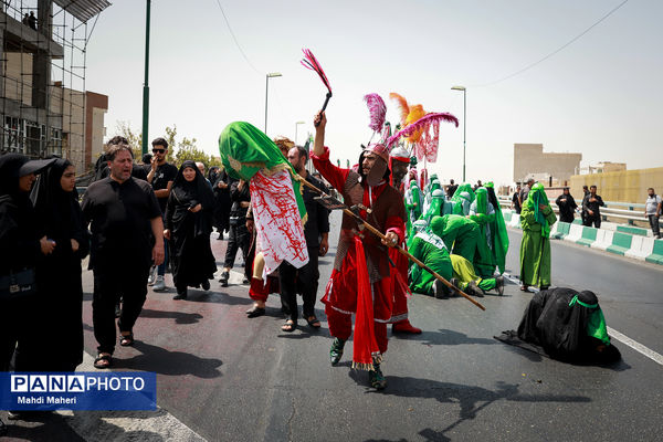 آیین سنتی کاروان عزاداری بنی اسد در تهران