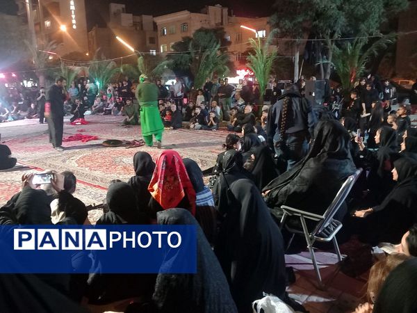 برگزاری مراسم شب تاسوعای حسینی