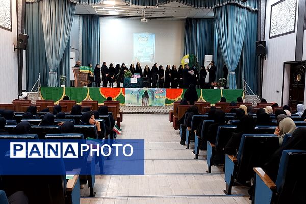 افتتاحیه طرح مصباح الهدی و جشن میلاد حضرت زینب(س) دبیرستان ریحانه النبی باقرشهر