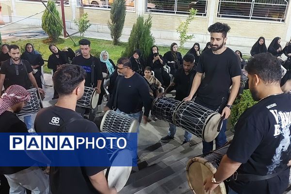 مراسم عزاداری شب چهارم محرم 1404 در اداره‌کل آموزش و پرورش فارس