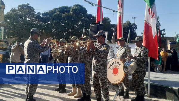 گلباران مزار شهدا در اراک
