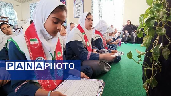 دانش آموزان شهرستان رامیان به سوگ حضرت زهرا نشستند