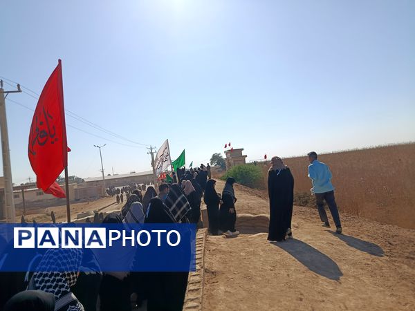 حضور دختران رضویه در اردوی راهیان نور