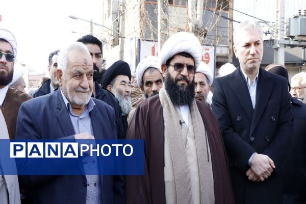 راهپیمایی ۲۲ بهمن در شهرستان پاکدشت 