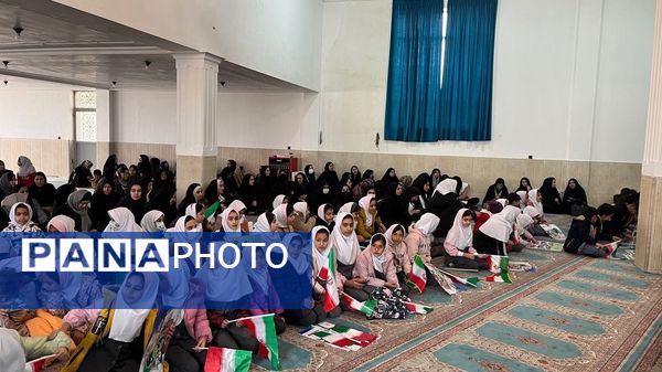 مراسم روز بصیرت در مدارس شهرستان هلیلان