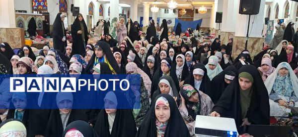 برگزاری آیین اعتکاف در مصلی رشت