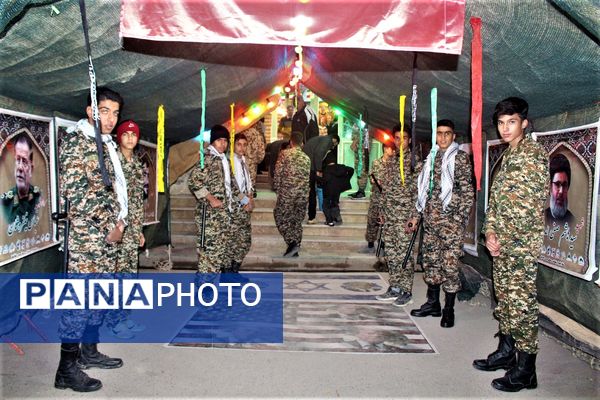 گرامیداشت یاد و خاطره ۱۵ شهید والامقام روستای مومن آباد قم