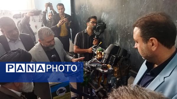 آیین بازگشایی مدارس و افتتاح هنرستان تخصصی مکانیک خودرو برادران در نیشابور 