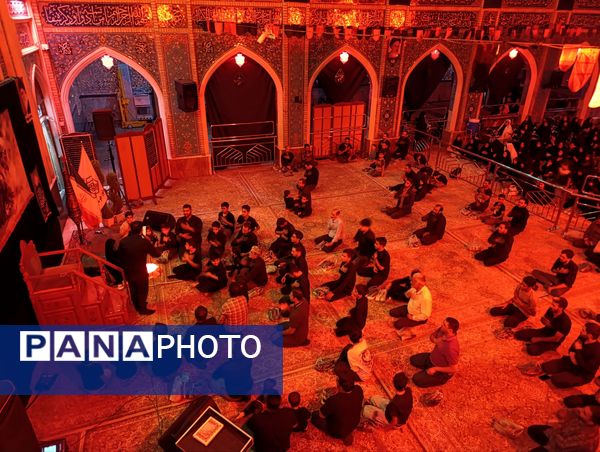 برگزاری مراسم شب سوم عزاداری اباعبدالله(ع) در تکیه ابوالفضلی نیشابور