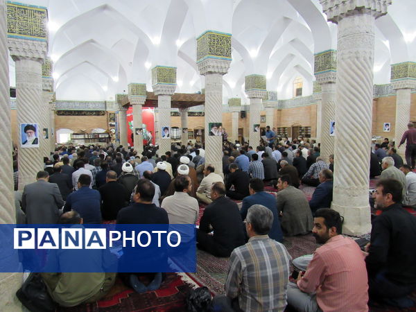 مراسم گرامیداشت شهدای اقتدار ایران اسلامی با حضور پرشور مردم و مسئولان در سنندج