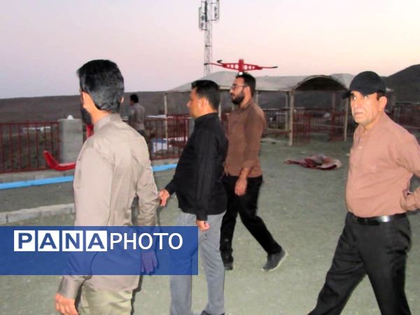 بازدید بخشدار گوهران از روستاهای رینن بزرگ و رینن کوچک