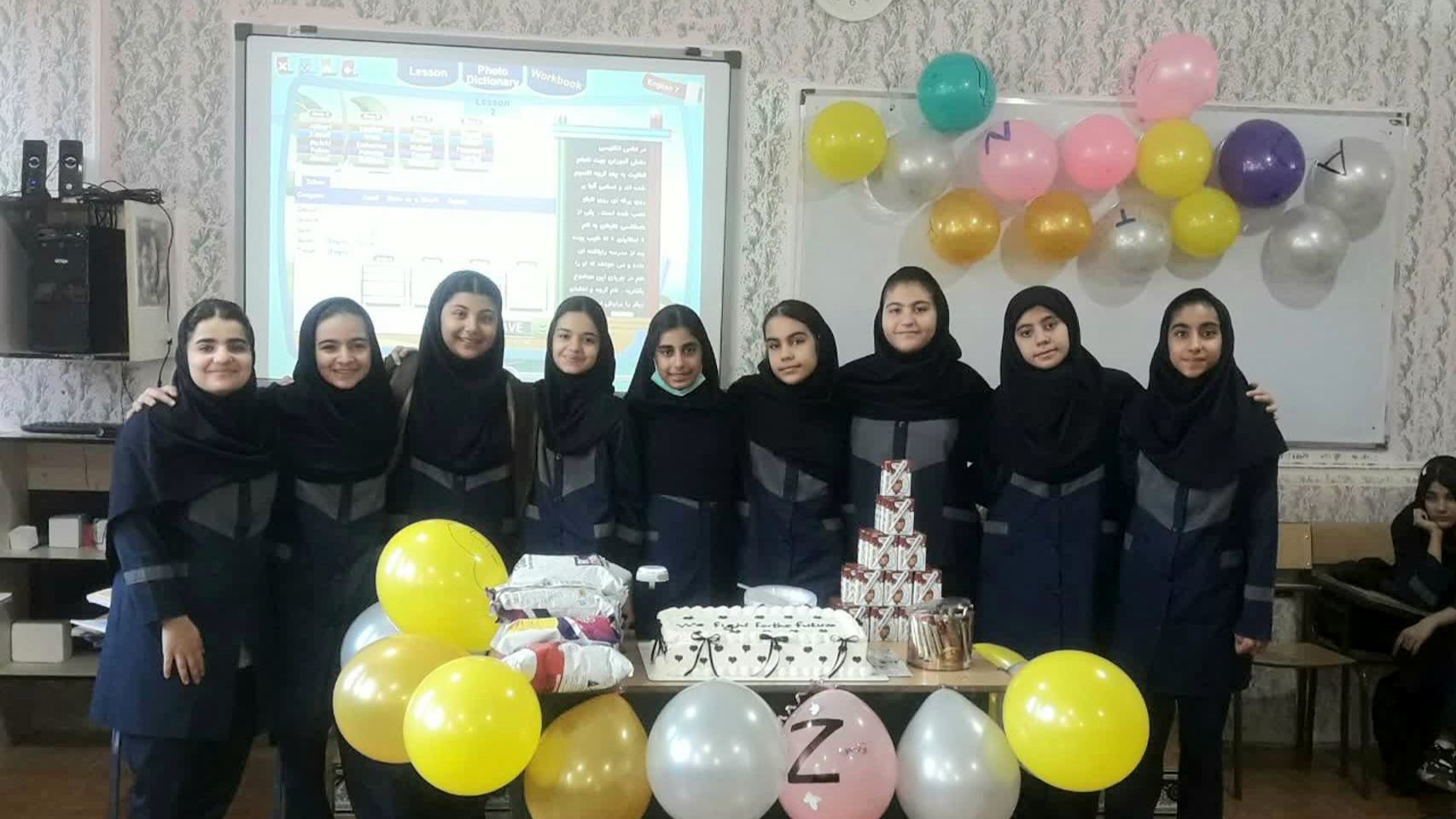 جشن الفبای انگلیسی پایه هفتم