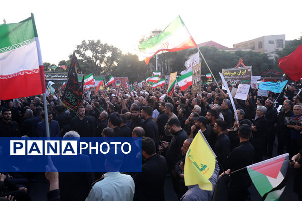 تجمع بزرگ ضد صهیونیستی و حماسی هیات‌های حسینی در تبریز