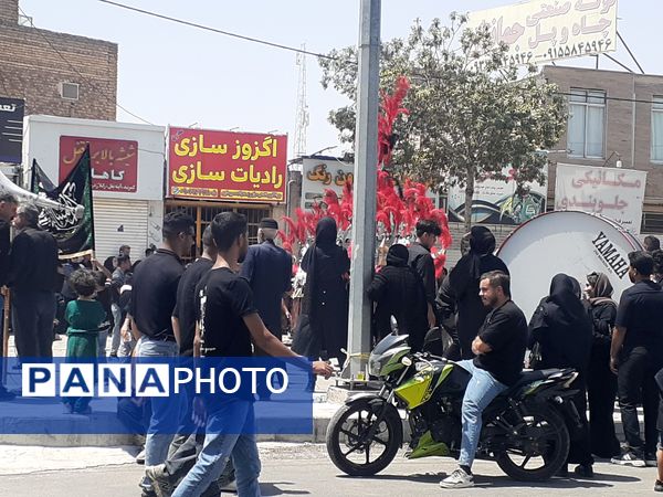 جلوه‌ای از روز عاشورا در بجنورد