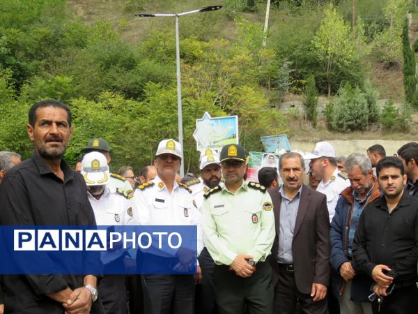 مراسم تشییع پیکر شهید امنیت در سوادکوه