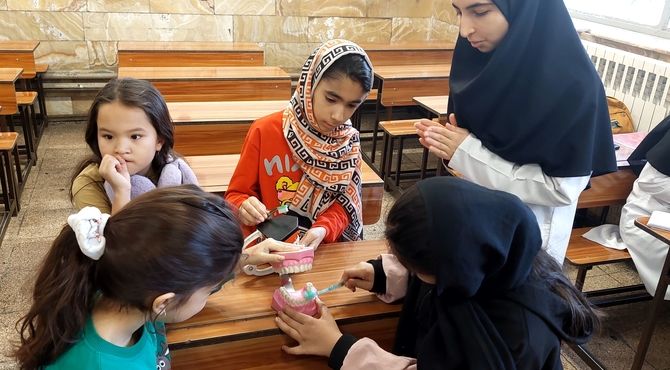 اردوی جهادی  سلامت در منطقه سیدی مشهد