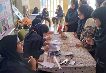 انتخابات شورای دانش‌آموزی در دبیرستان پویش ناحیه ۳ شیراز