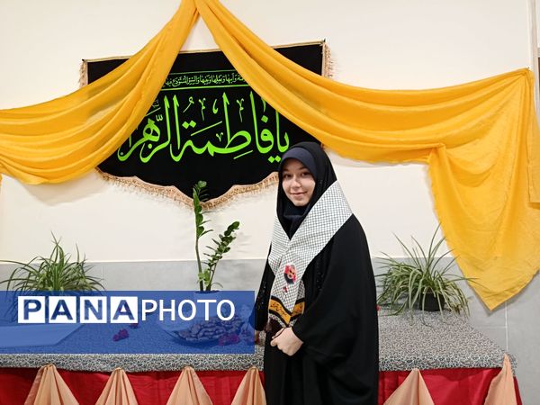 مراسم ولادت حضرت فاطمه‌ و‌ برپایی‌چایخانه‌در‌ دبیرستان وکیلی3 ( یغمای نیشابوری)