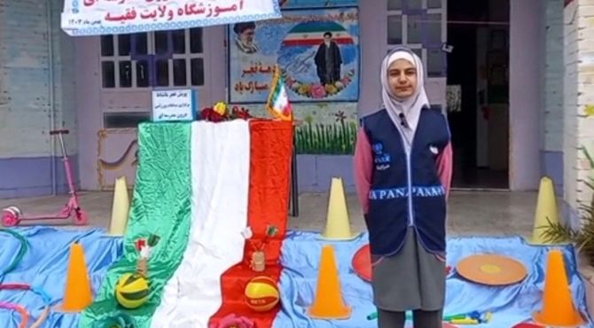 برگزاری الم‍‍پیاد ورزشی درن مدرسه‌ای در ششده