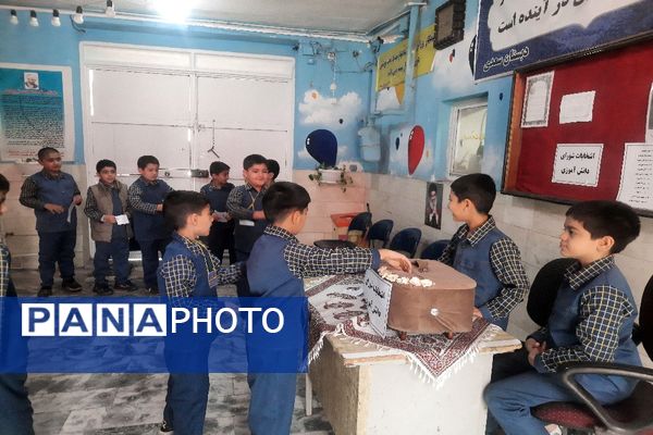انتخابات شورای دانش‌آموزی در دبستان سعدی