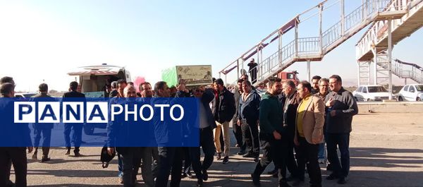 مراسم تشییع شهدای گمنام در دانشگاه آزاد تاکستان جلوه‌ای از همبستگی دانشگاهیان