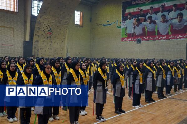 حماسه‌آفرینی هزار دانش‌آموز لرستانی در مانور یاوران انقلاب