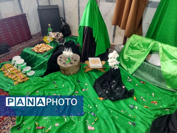 دبستان آوای مهر قائمشهر میزبان عزاداران حسینی شد