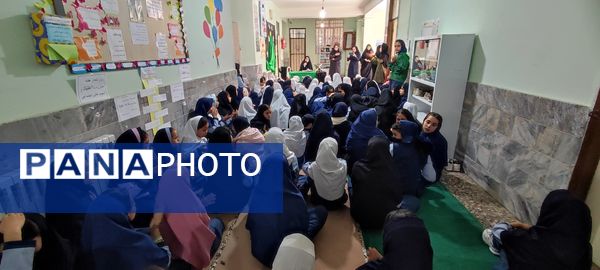 مراسم عزاداری شهادت حضرت فاطمه زهرا(س) در مدرسه شهید خاقانی شیروان