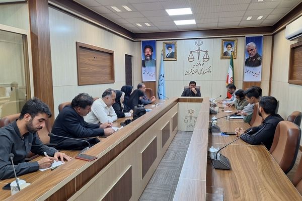 نشست خبری دادستان شهرستان تاکستان برگزار شد