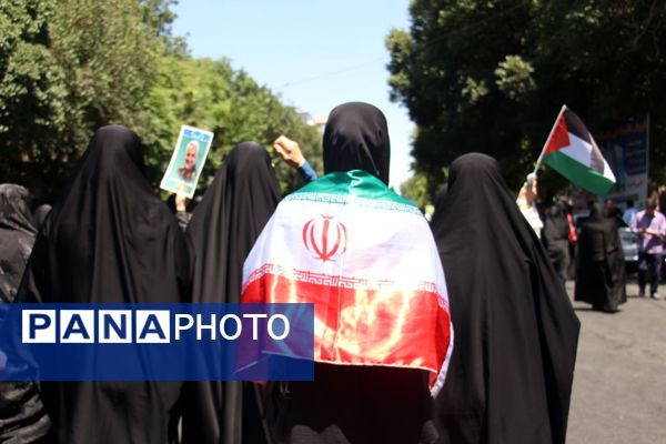 حضور کودکان تبریزی در راهپیمایی حیدری 