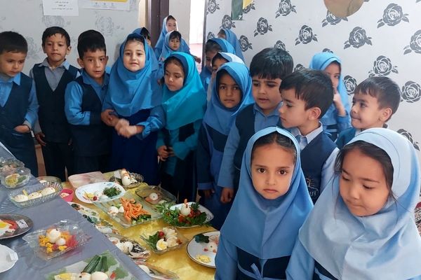 جشن روز جهانی تخم مرغ در کودکستان آفتاب