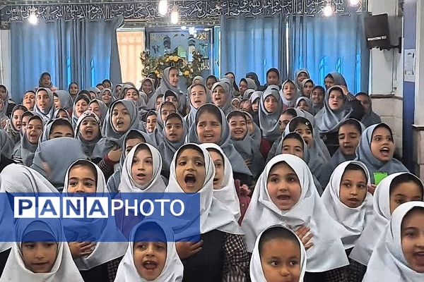 افتتاحیه جشنواره نگهبان آب در دبستان دخترانه جنت شهرستان ملارد