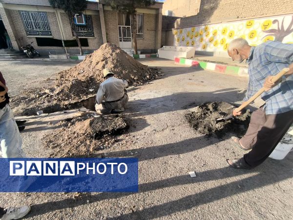 فعالیت های پروژه مهر دبستان شهید پسندیده ی فدافن