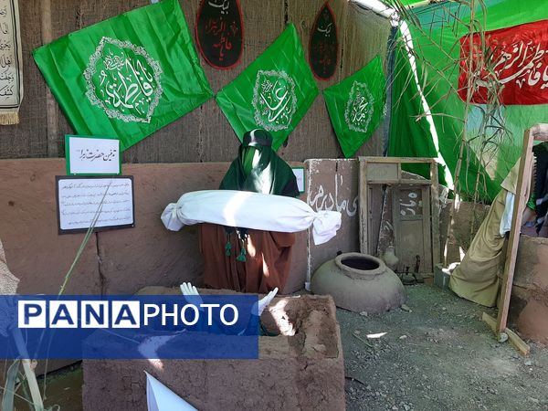 نمایشگاه یاس کبود، جلوه‌ای از عشق فاطمی در دل جلگه رخ